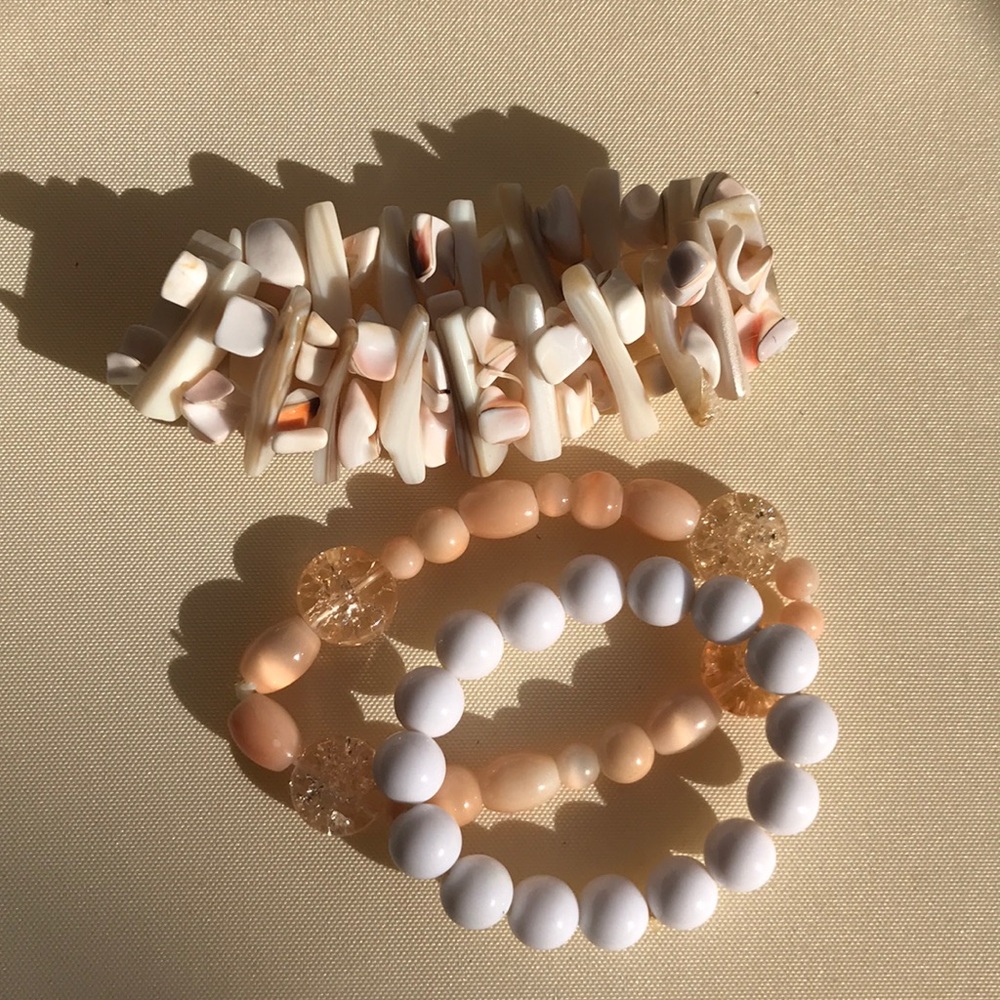 Three Piece Peachy Summer Set